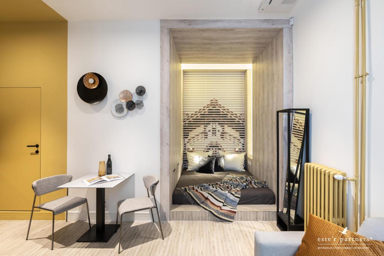 White Boat Studio Apartment Gold Budapest Bagian luar foto